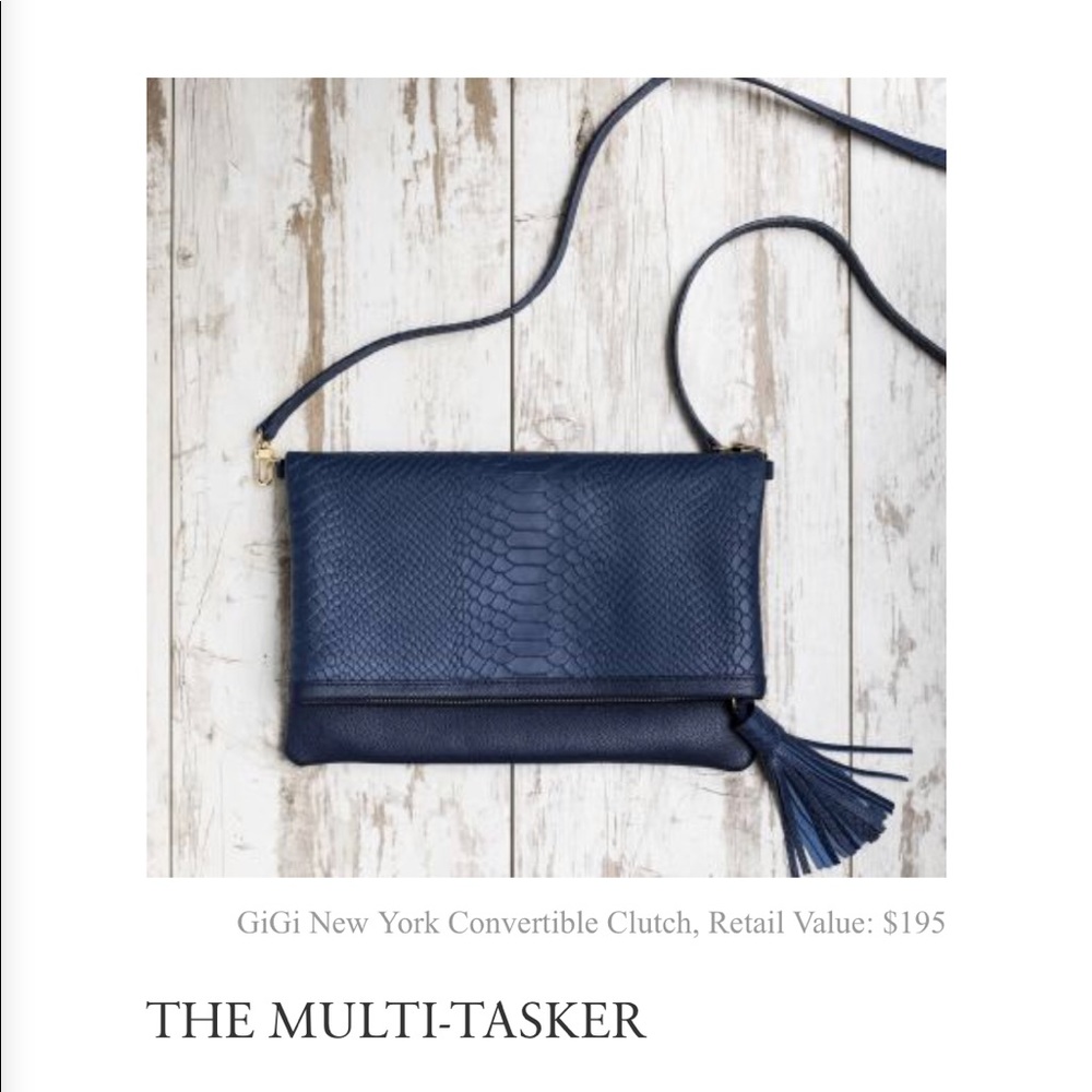 Gigi Rachelle Zoe clutch